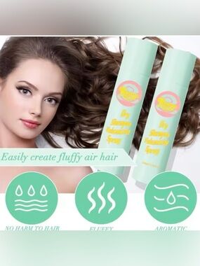 Roseye Instant Fresh Volumizing Hair Dry Shampoo 6.72 fl. oz. formula NEW